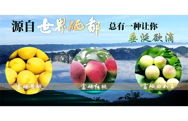富硒黃桃?紅桃