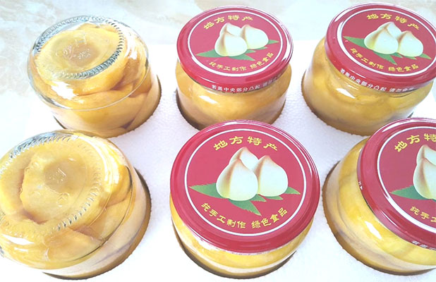 富硒黃桃罐頭